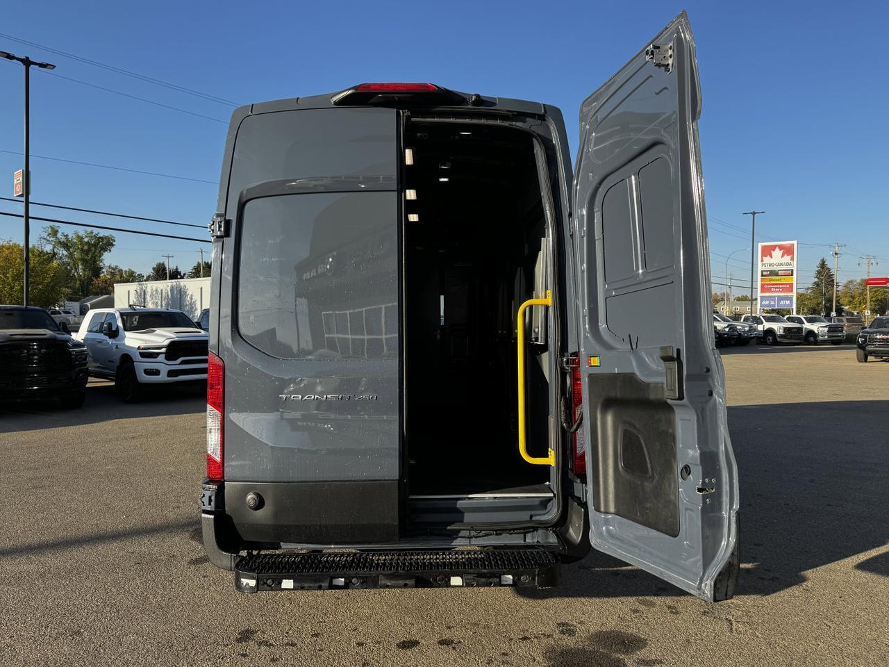 2021 Ford Transit Cargo Van T250 Full Size RWD | Low KMs | V6 FlexFuel | Backup Camera | Co-Pilot360 Redwater AB