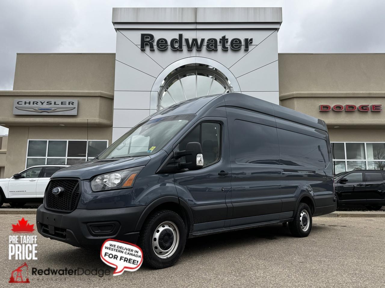 2021 Ford Transit Cargo Van T250 Full Size RWD | V6 | Low KMs | 3 Door | High Roof | Backup Camera Redwater AB
