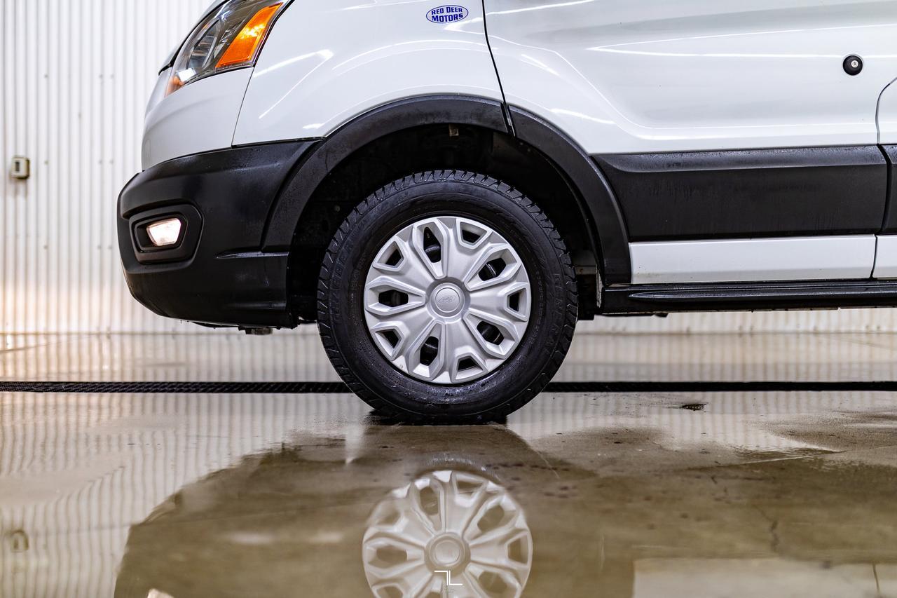 2021 Ford Transit T-250 Medium Roof Cargo Van BCam Red Deer AB