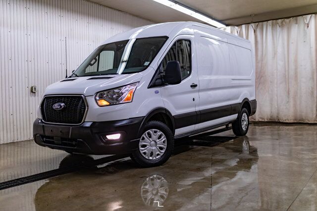 2021 Ford Transit T-250 Medium Roof Cargo Van BCam Red Deer AB