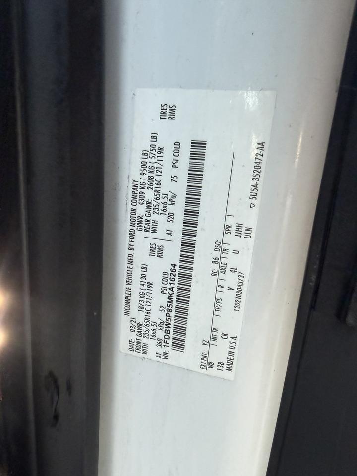 2021 Ford Transit T-350 KUV Utility Collinsville OK