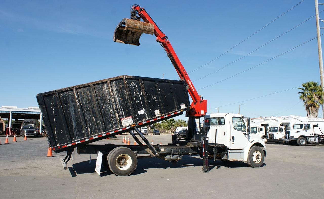 2021 Freightliner M2 28 Yard Pac Mac Grapple Truck Tampa FL