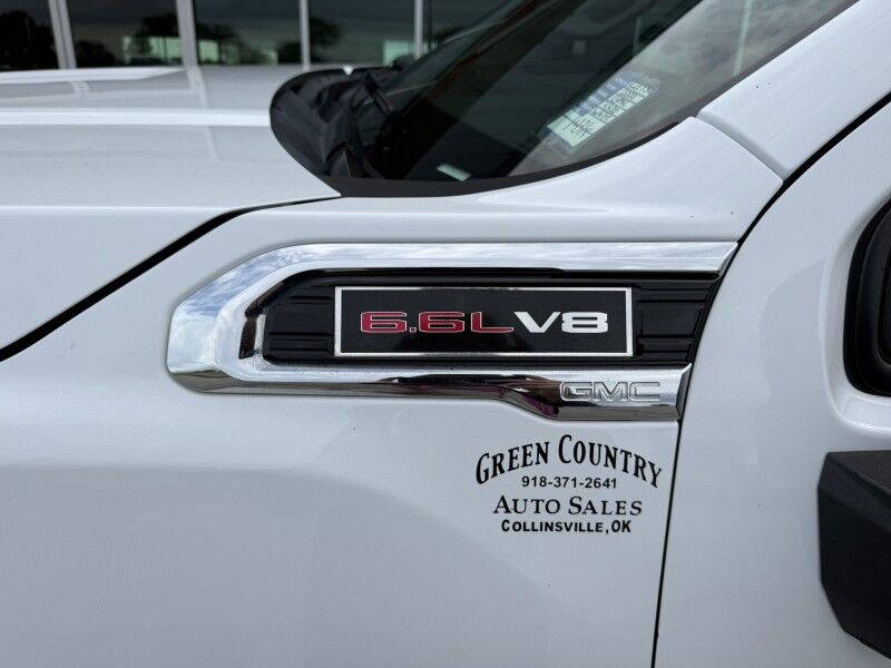 2021 GMC 3500HD DRW 4x4 Utility w/ PSC 3216 Crane Collinsville OK