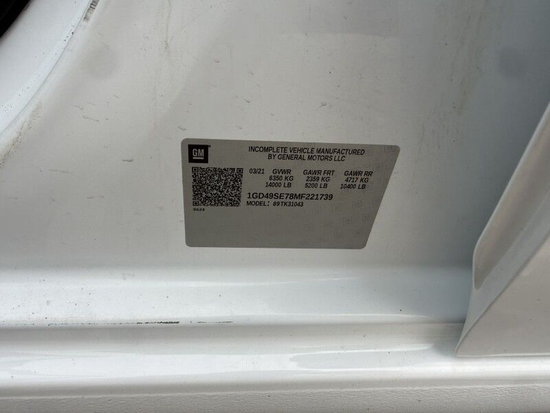 2021 GMC 3500HD DRW 4x4 Utility w/ PSC 3216 Crane Collinsville OK