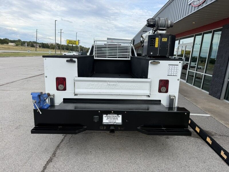 2021 GMC 3500HD DRW 4x4 Utility w/ PSC 3216 Crane Collinsville OK