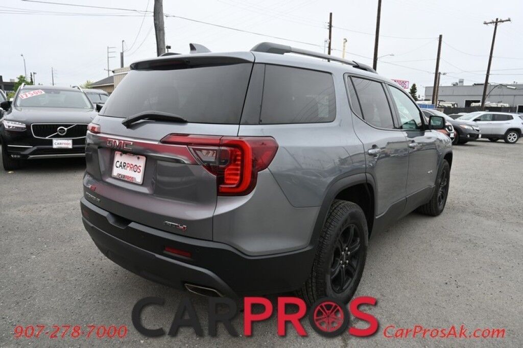 2021 GMC Acadia AT4 - AWD - Power & Heated Cloth Seats - Bose Speakers - Dual Sunroof - NAV - Apple CarPlay & Android Auto - Front Parking Sensors - Backup Camera - Lane Depart & Blind Sport Alert - 3rd Row - Seats 7 - Keyless Entry & Start - Power Liftgate - 1-Owne Anchorage AK
