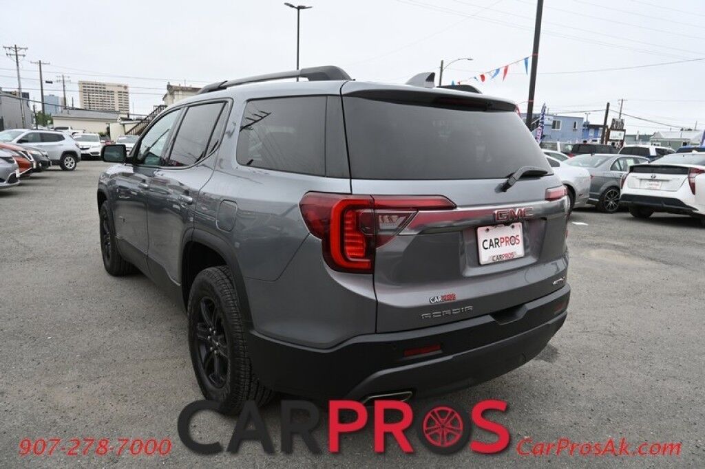 2021 GMC Acadia AT4 - AWD - Power & Heated Cloth Seats - Bose Speakers - Dual Sunroof - NAV - Apple CarPlay & Android Auto - Front Parking Sensors - Backup Camera - Lane Depart & Blind Sport Alert - 3rd Row - Seats 7 - Keyless Entry & Start - Power Liftgate - 1-Owne Anchorage AK