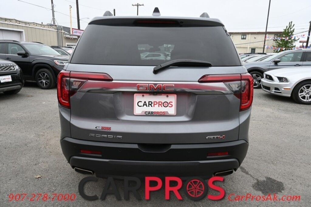 2021 GMC Acadia AT4 - AWD - Power & Heated Cloth Seats - Bose Speakers - Dual Sunroof - NAV - Apple CarPlay & Android Auto - Front Parking Sensors - Backup Camera - Lane Depart & Blind Sport Alert - 3rd Row - Seats 7 - Keyless Entry & Start - Power Liftgate - 1-Owne Anchorage AK