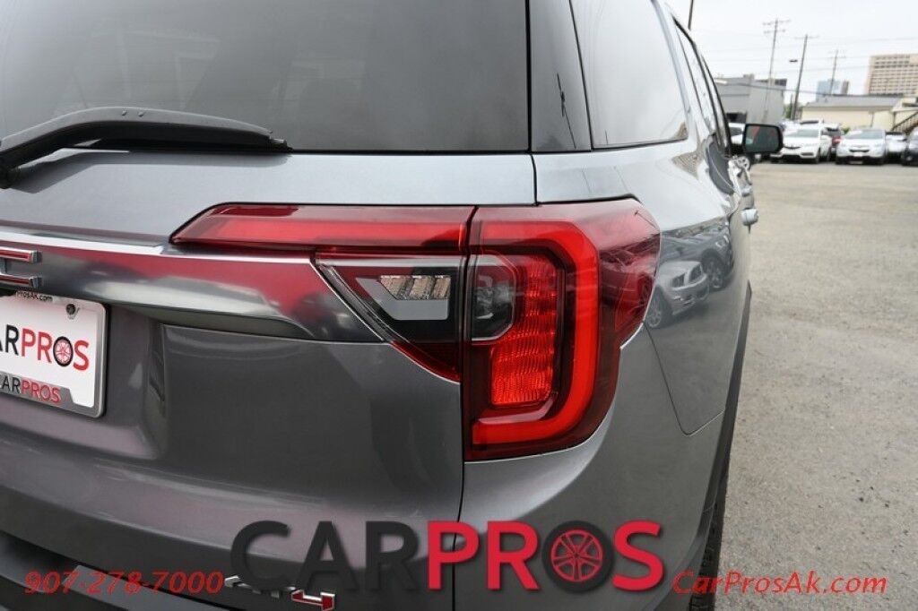2021 GMC Acadia AT4 - AWD - Power & Heated Cloth Seats - Bose Speakers - Dual Sunroof - Navigation - Apple CarPlay & Android Auto - Front Parking Sensors - Backup Camera - Lane Depart & Blind Sport Alert - 3rd Row - Seats 7 - Keyless Entry & Start - Power Liftgate - Anchorage AK