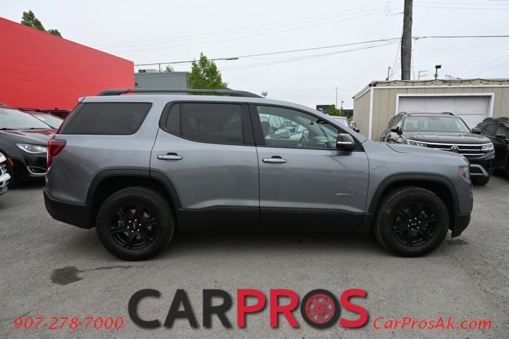 2021 GMC Acadia AT4 - AWD - Power & Heated Cloth Seats - Bose Speakers - Dual Sunroof - Navigation - Apple CarPlay & Android Auto - Front Parking Sensors - Backup Camera - Lane Depart & Blind Sport Alert - 3rd Row - Seats 7 - Keyless Entry & Start - Power Liftgate - Anchorage AK