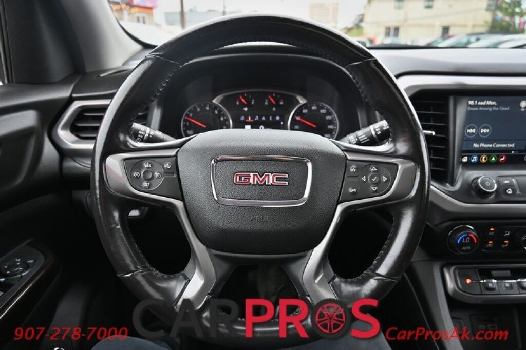 2021 GMC Acadia AT4 - AWD - Power & Heated Cloth Seats - Bose Speakers - Dual Sunroof - Navigation - Apple CarPlay & Android Auto - Front Parking Sensors - Backup Camera - Lane Depart & Blind Sport Alert - 3rd Row - Seats 7 - Keyless Entry & Start - Power Liftgate - Anchorage AK