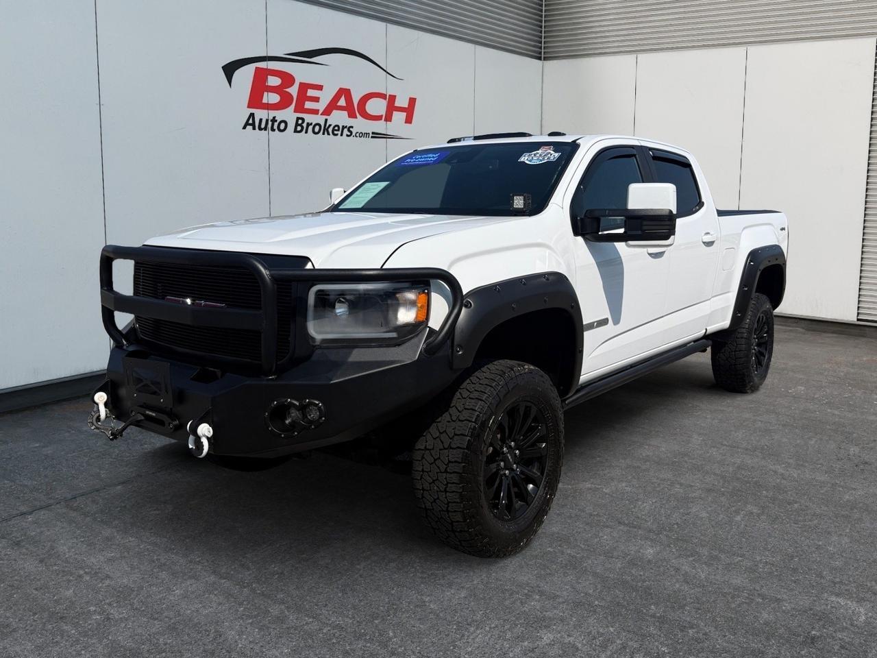 2021 GMC Canyon 4WD Elevation, HEATED SEATS, HEATED STEERING WHEEL, APPLE CARPLAY/ANDROID AUTO, BOSE SPEAKERS, NAVIGATION, POWER MIRRORS, WIFI, TOW HOOKS, TONNEAU COVER, BED LINER, ONLY 1 OWNER, COME AND TEST DRIVE THIS GMC CANYON!