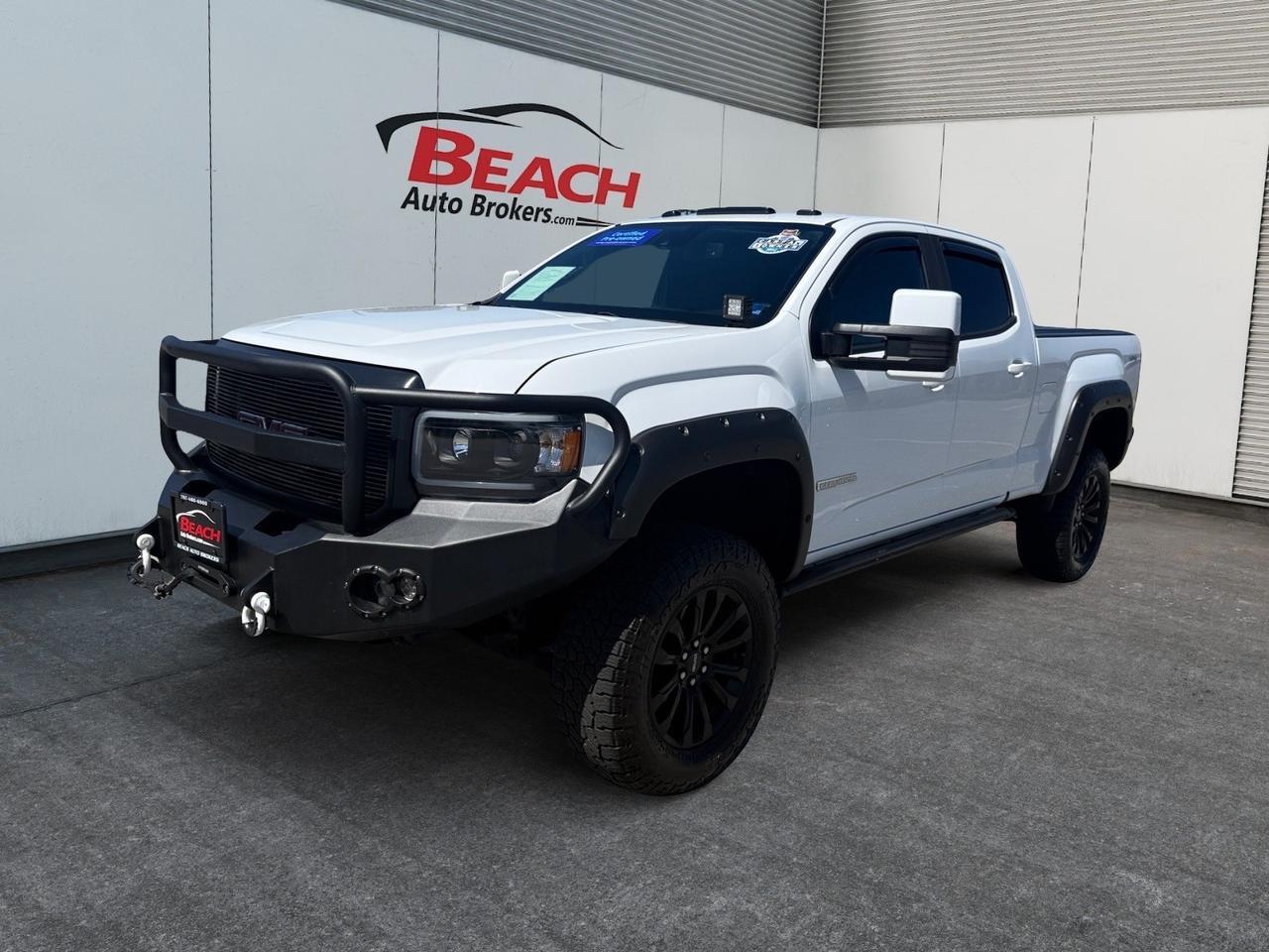 2021 GMC Canyon 4WD Elevation, HEATED SEATS, HEATED STEERING WHEEL, BOSE SPEAKERS, APPLE CARPLAY/ANDROID AUTO, NAVIGATION, POWER MIRRORS, WIFI, TOW PACKAGE, BED LINER, ONLY 1 OWNER, COME AND TEST DRIVE THIS GMC CANYON BEFORE ITS GONE!