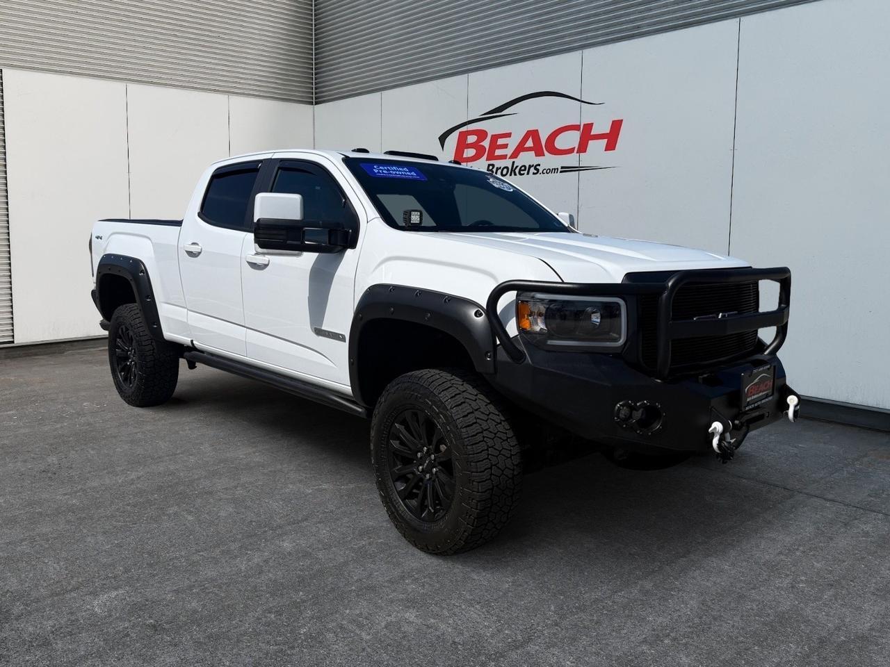 2021 GMC Canyon 4WD Elevation, HEATED SEATS, HEATED STEERING WHEEL, BOSE SPEAKERS, APPLE CARPLAY/ANDROID AUTO, NAVIGATION, POWER MIRRORS, WIFI, TOW PACKAGE, BED LINER, ONLY 1 OWNER, COME AND TEST DRIVE THIS GMC CANYON BEFORE ITS GONE!
