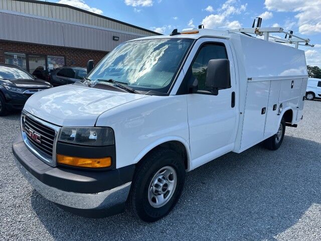 2021 GMC Savana 3500 Knapheide KUV Enclosed Service Body
