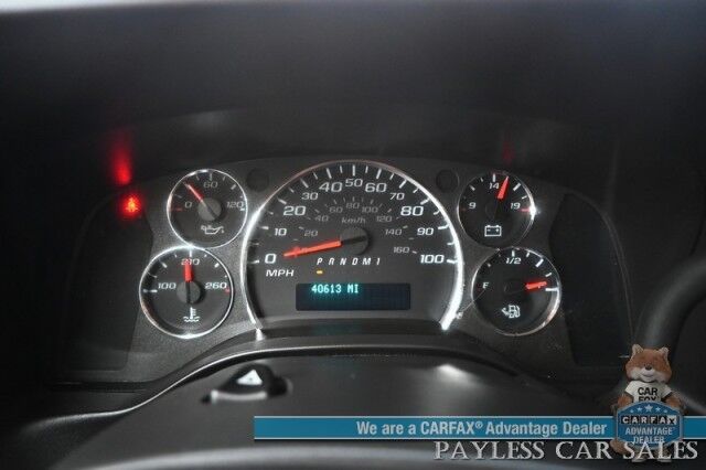2021 GMC Savana Cargo Van / Chrome Appearance & Cold Climate Pkg / 4.3L V6 / Bulkhead / Power Locks, Windows & Mirrors / Aux Input / Air Conditioning / Cruise Control / Running Boards / 1-Owner Anchorage AK