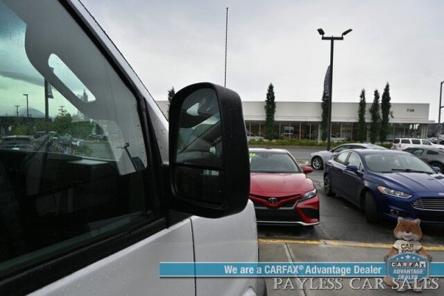 2021 GMC Savana Cargo Van / Chrome Appearance & Cold Climate Pkg / 4.3L V6 / Bulkhead / Power Locks, Windows & Mirrors / Aux Input / Air Conditioning / Cruise Control / Running Boards / 1-Owner Anchorage AK