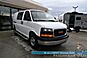2021 GMC Savana Cargo Van 2500 / Chrome Appearance & Cold Climate Pkg / 4.3L V6 / Driver Convenience Pkg / Bulkhead / Power Locks, Windows & Mirrors / Aux Input / Air Conditioning / Cruise Control / Running Boards / 1-Owner Anchorage AK