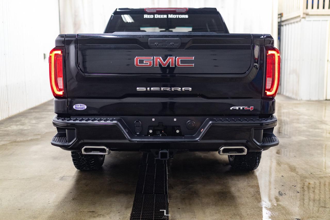 2021 GMC Sierra 1500 4x4 Crew Cab AT4 Diesel Leather Nav BCam Red Deer AB