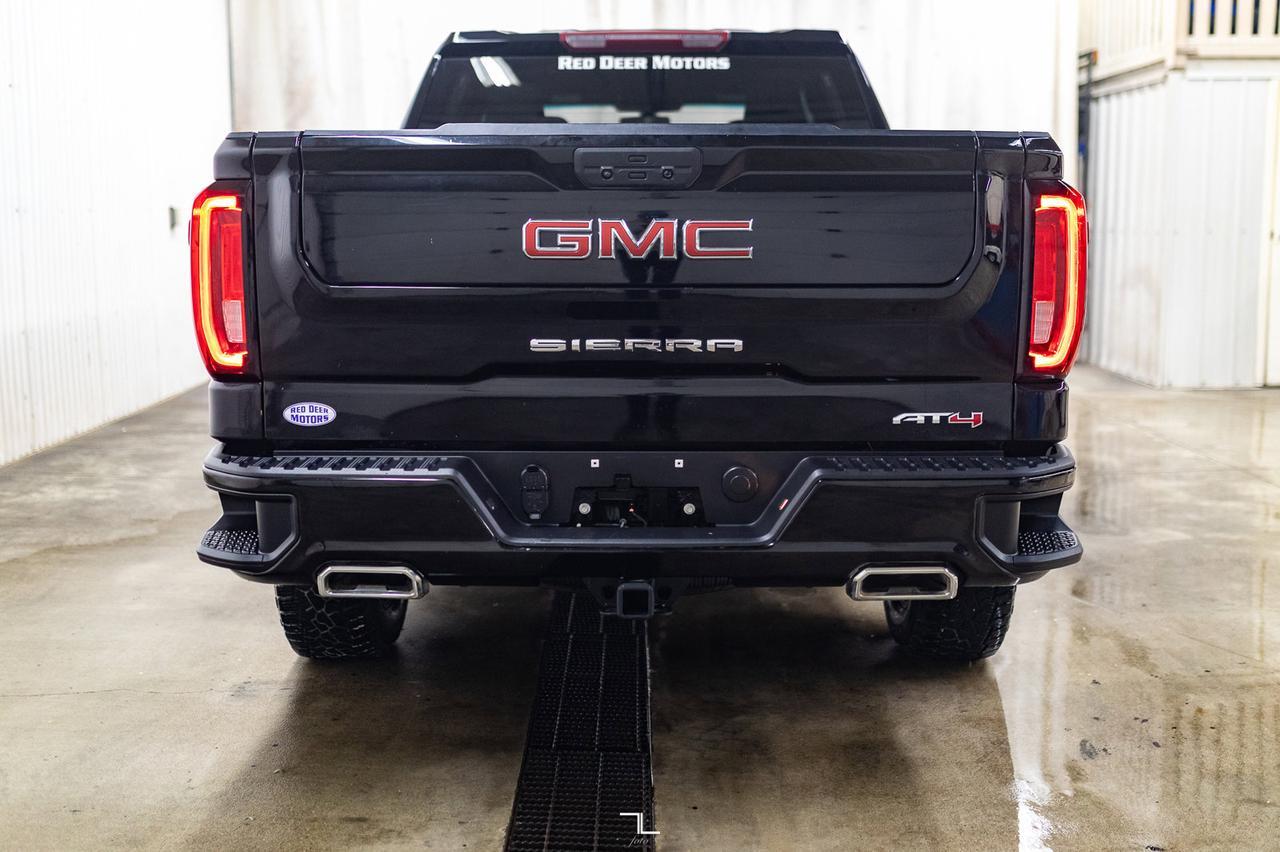2021 GMC Sierra 1500 4x4 Crew Cab AT4 Diesel Leather Nav BCam Red Deer AB