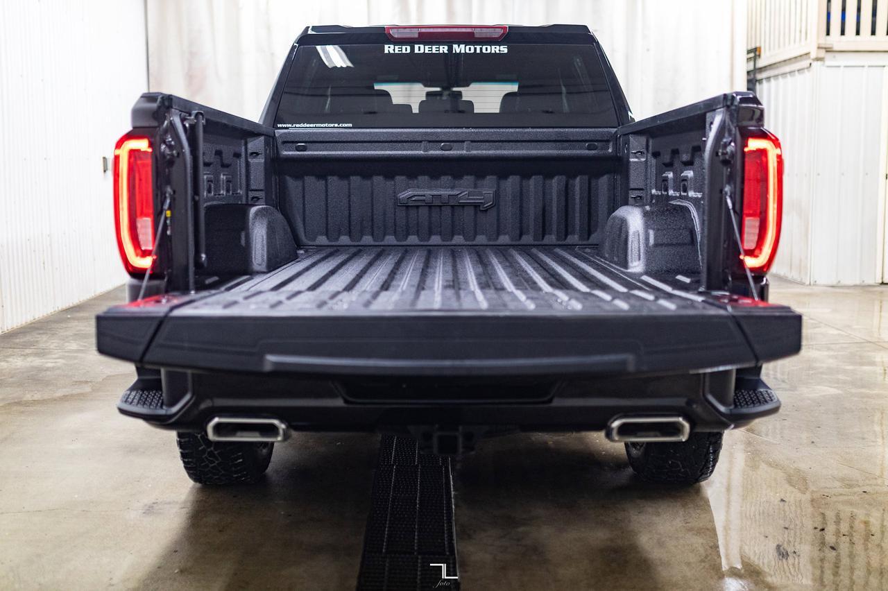 2021 GMC Sierra 1500 4x4 Crew Cab AT4 Diesel Leather Nav BCam Red Deer AB