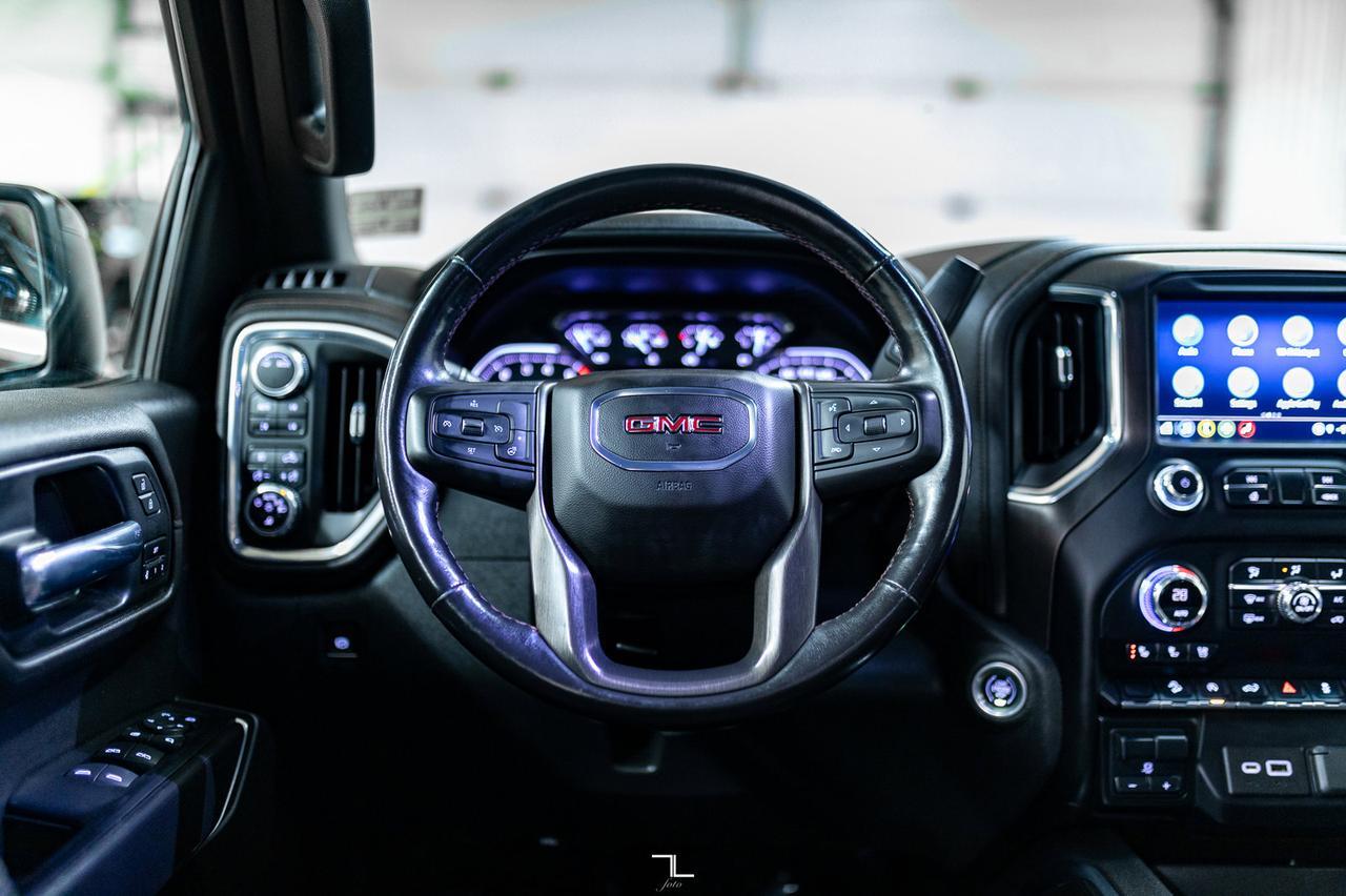 2021 GMC Sierra 1500 4x4 Crew Cab AT4 Diesel Leather Nav BCam Red Deer AB