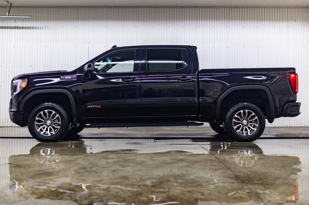 2021 GMC Sierra 1500 4x4 Crew Cab AT4 Diesel Leather Nav BCam Red Deer AB
