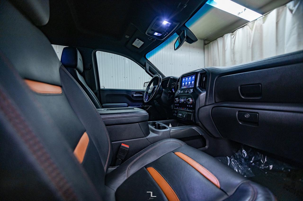 2021 GMC Sierra 1500 4x4 Crew Cab AT4 Diesel Leather Nav BCam Red Deer AB