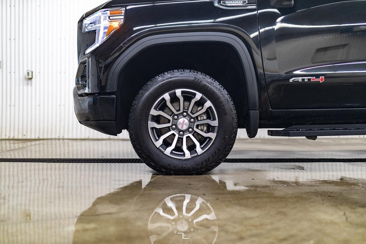 2021 GMC Sierra 1500 4x4 Crew Cab AT4 Diesel Leather Nav BCam Red Deer AB