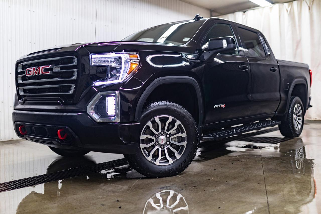 2021 GMC Sierra 1500 4x4 Crew Cab AT4 Diesel Leather Nav BCam Red Deer AB