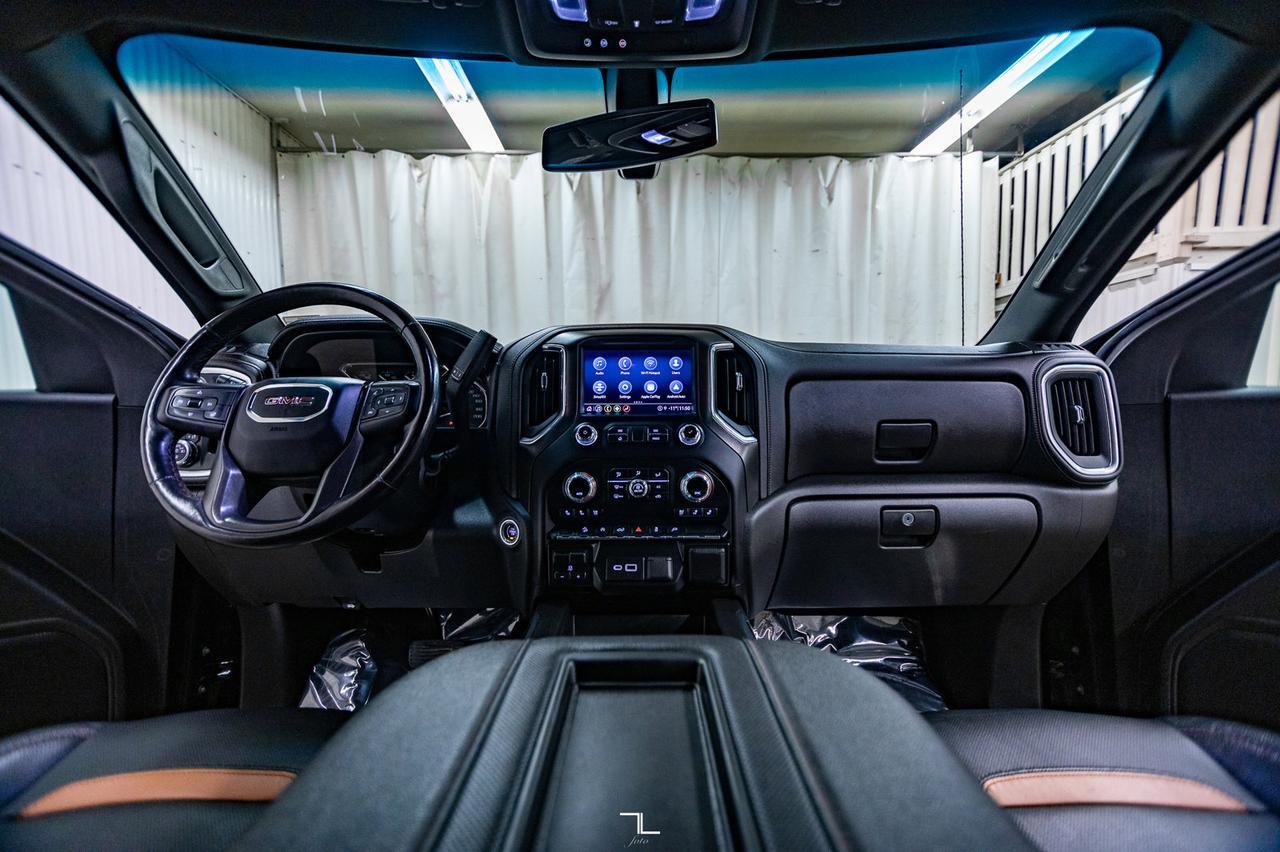 2021 GMC Sierra 1500 4x4 Crew Cab AT4 Diesel Leather Nav BCam Red Deer AB