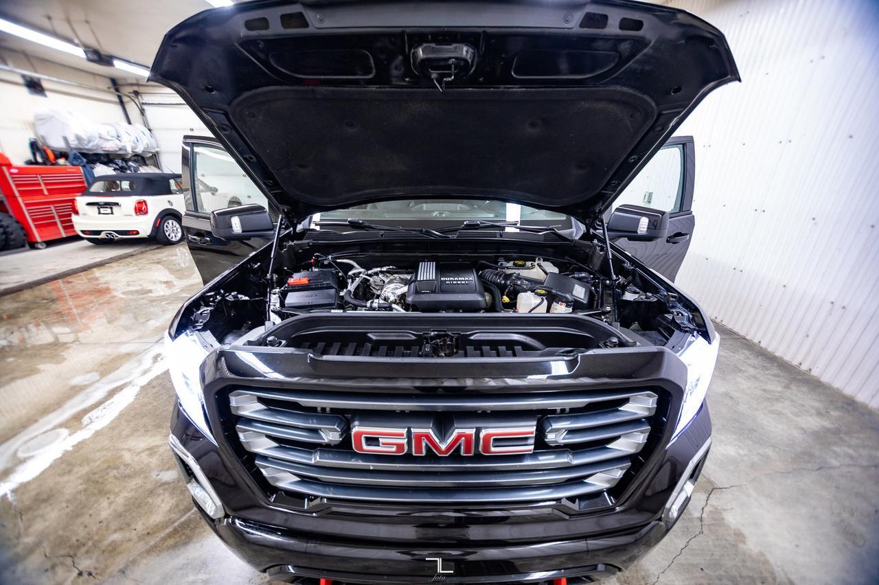 2021 GMC Sierra 1500 4x4 Crew Cab AT4 Diesel Leather Nav BCam Red Deer AB