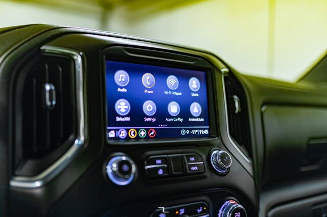 2021 GMC Sierra 1500 4x4 Crew Cab AT4 Diesel Leather Nav BCam Red Deer AB