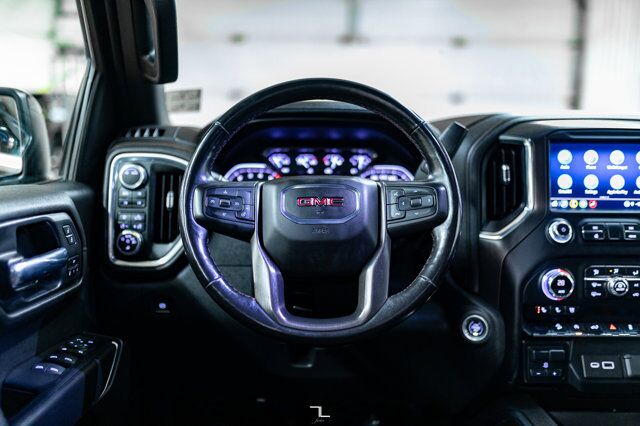 2021 GMC Sierra 1500 4x4 Crew Cab AT4 Diesel Leather Nav BCam Red Deer AB