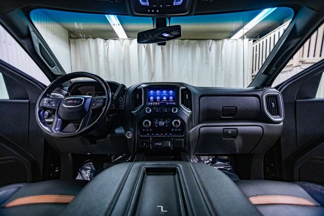 2021 GMC Sierra 1500 4x4 Crew Cab AT4 Diesel Leather Nav BCam Red Deer AB