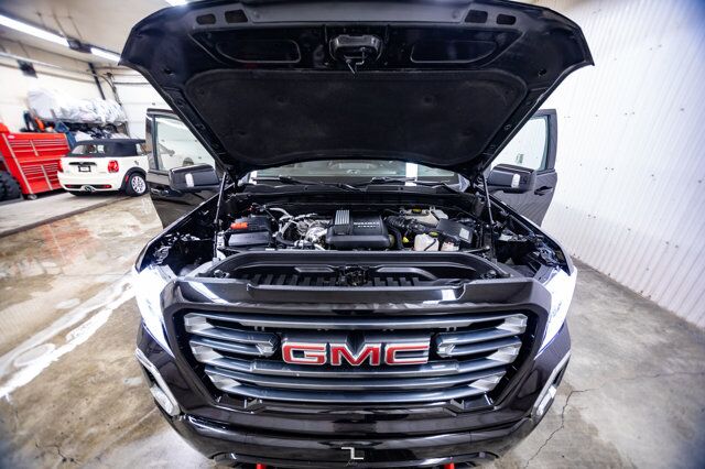 2021 GMC Sierra 1500 4x4 Crew Cab AT4 Diesel Leather Nav BCam Red Deer AB