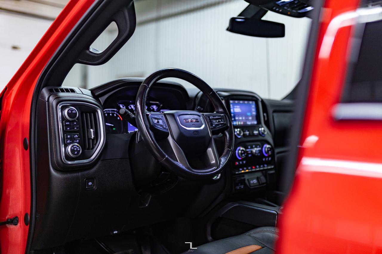 2021 GMC Sierra 1500 4x4 Crew Cab AT4 Leather Roof Nav BCam Red Deer AB