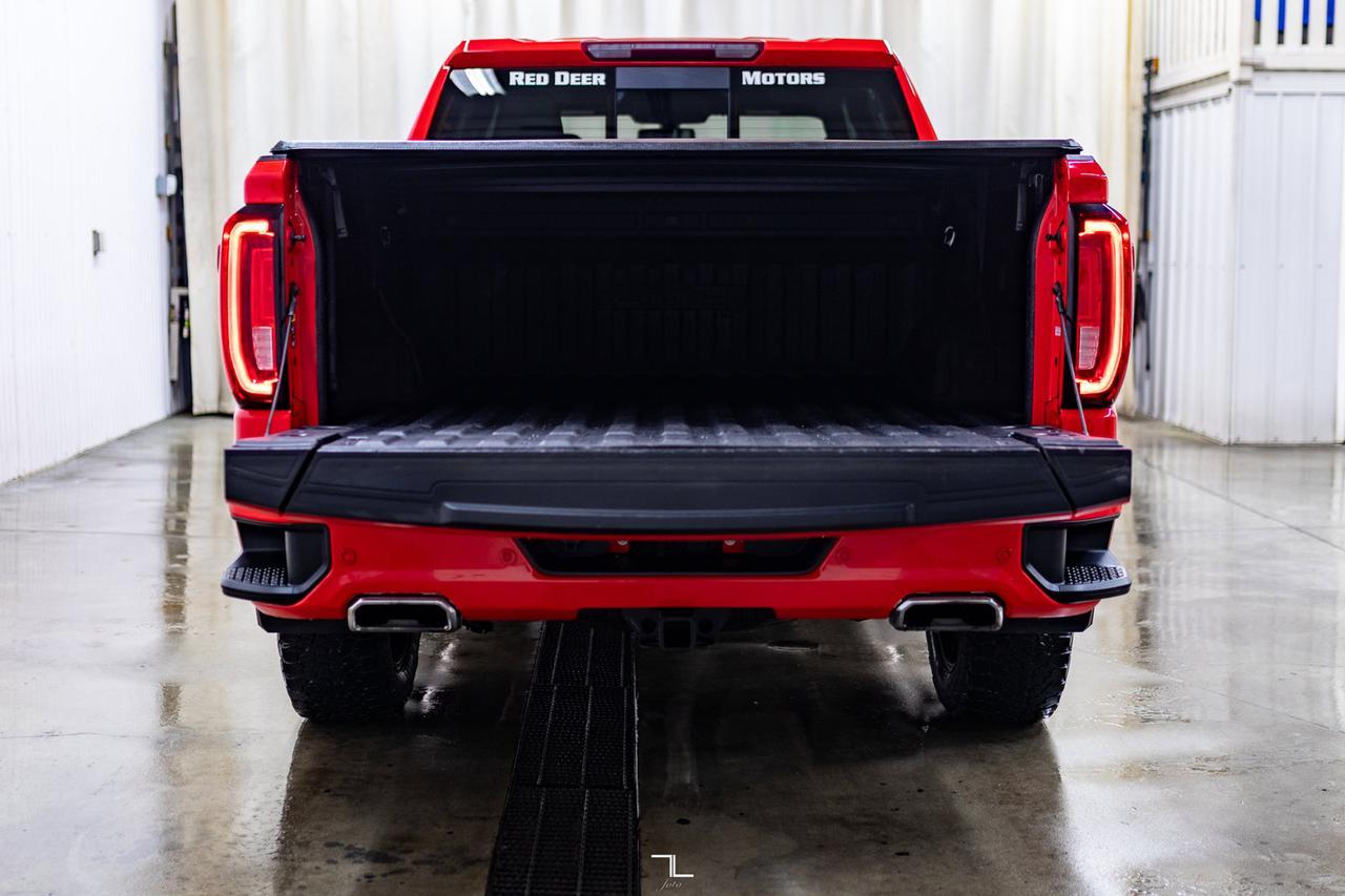 2021 GMC Sierra 1500 4x4 Crew Cab AT4 Leather Roof Nav BCam Red Deer AB
