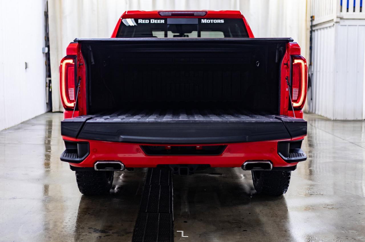 2021 GMC Sierra 1500 4x4 Crew Cab AT4 Leather Roof Nav BCam Red Deer AB