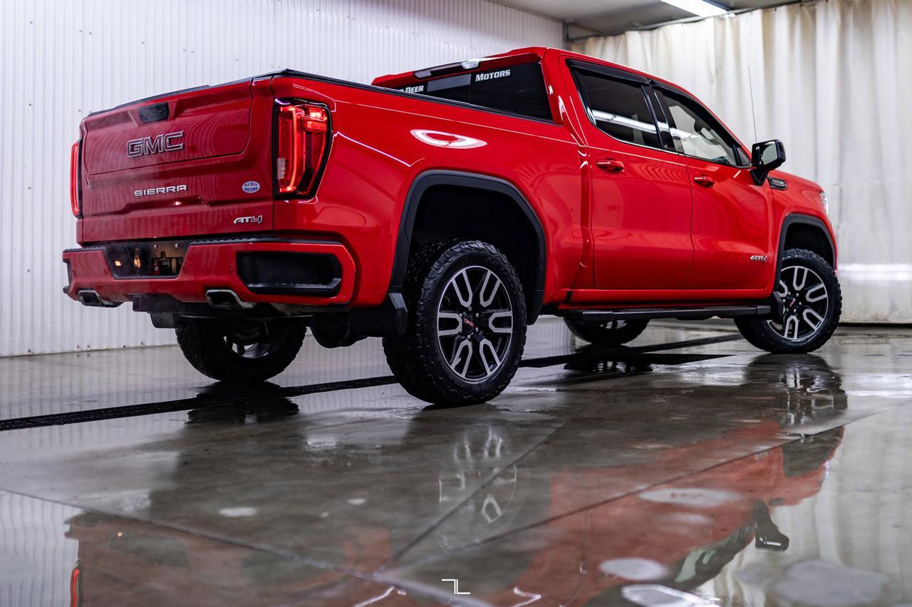 2021 GMC Sierra 1500 4x4 Crew Cab AT4 Leather Roof Nav BCam Red Deer AB