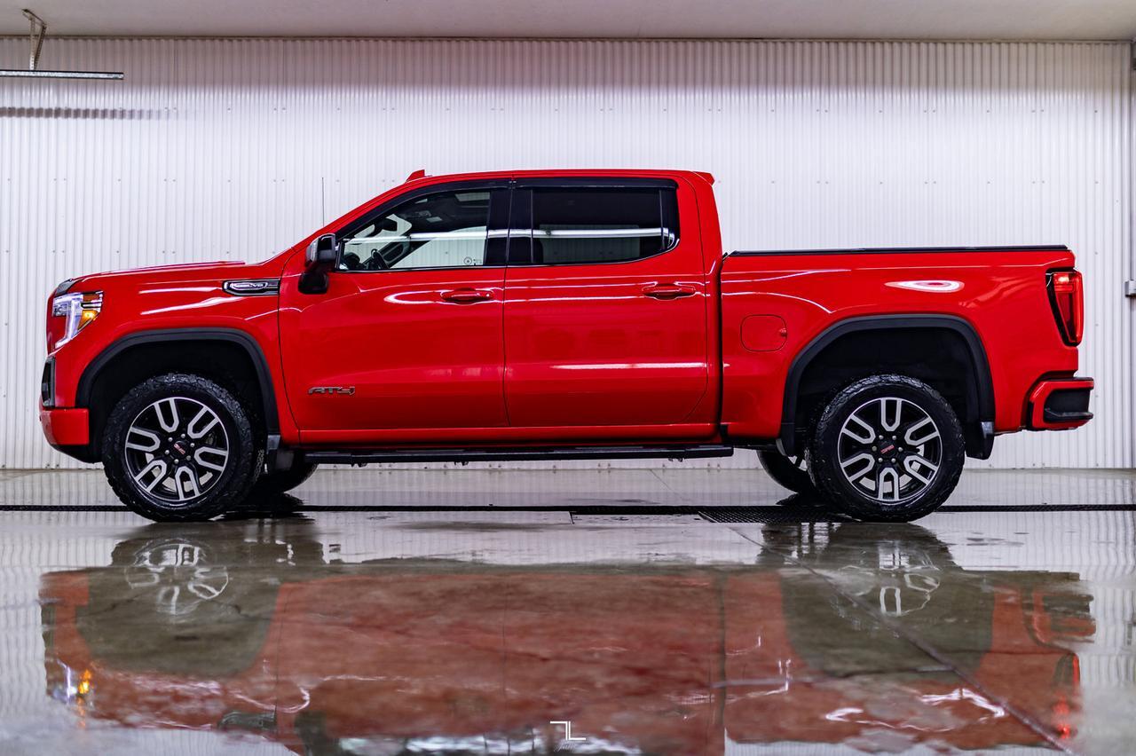 2021 GMC Sierra 1500 4x4 Crew Cab AT4 Leather Roof Nav BCam Red Deer AB