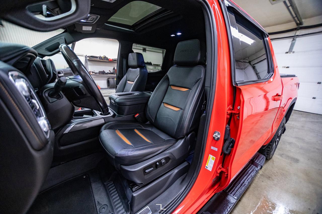 2021 GMC Sierra 1500 4x4 Crew Cab AT4 Leather Roof Nav BCam Red Deer AB