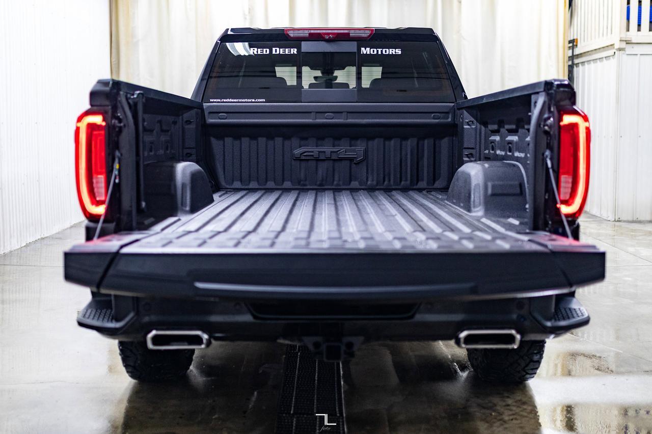 2021 GMC Sierra 1500 4x4 Crew Cab AT4 Leather Roof Nav BCam Red Deer AB