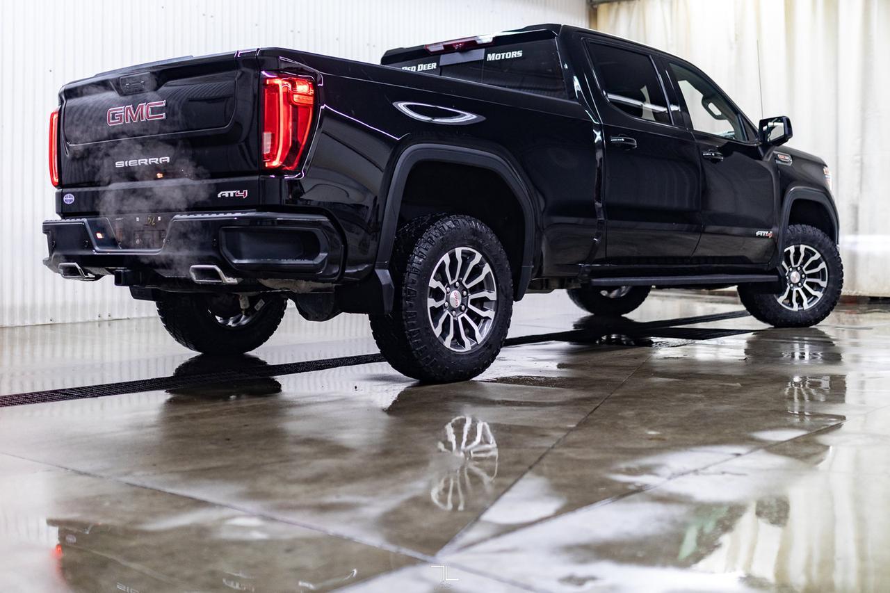 2021 GMC Sierra 1500 4x4 Crew Cab AT4 Leather Roof Nav BCam Red Deer AB