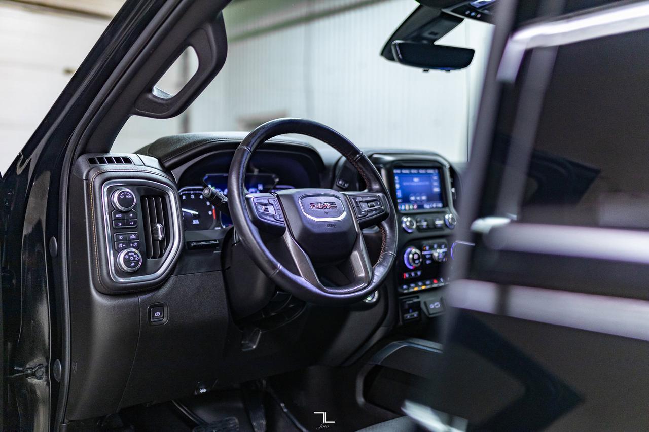 2021 GMC Sierra 1500 4x4 Crew Cab AT4 Leather Roof Nav BCam Red Deer AB