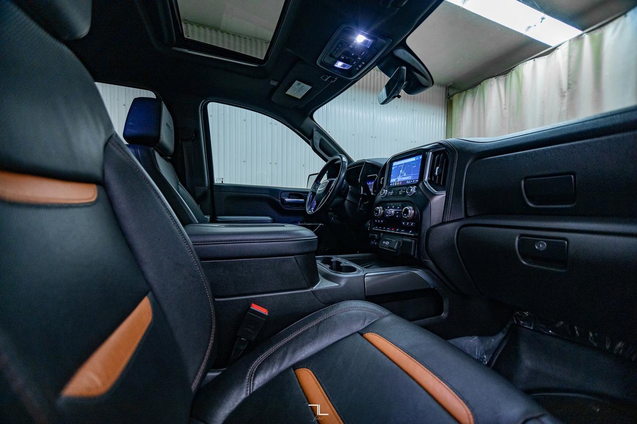 2021 GMC Sierra 1500 4x4 Crew Cab AT4 Leather Roof Nav BCam Red Deer AB