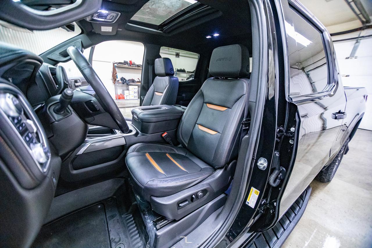 2021 GMC Sierra 1500 4x4 Crew Cab AT4 Leather Roof Nav BCam Red Deer AB