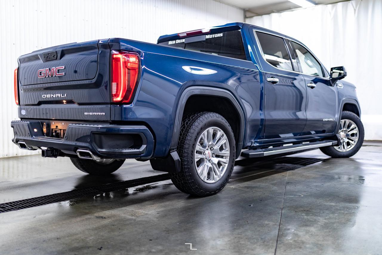 2021 GMC Sierra 1500 4x4 Crew Cab Denali Diesel Leather Nav BCam Red Deer AB