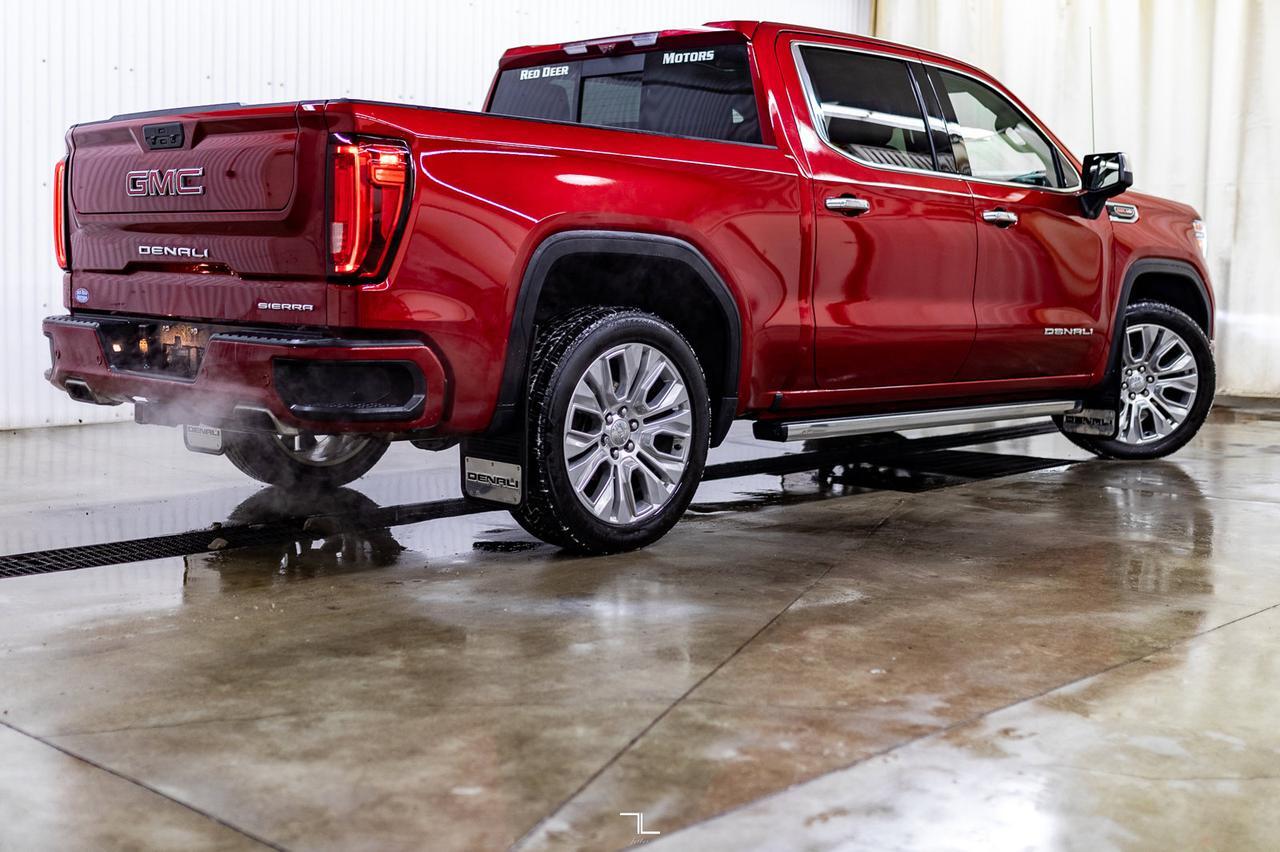2021 GMC Sierra 1500 4x4 Crew Cab Denali Leather Roof Nav Red Deer AB