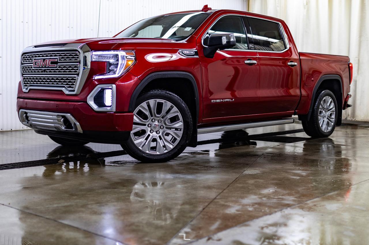 2021 GMC Sierra 1500 4x4 Crew Cab Denali Leather Roof Nav Red Deer AB